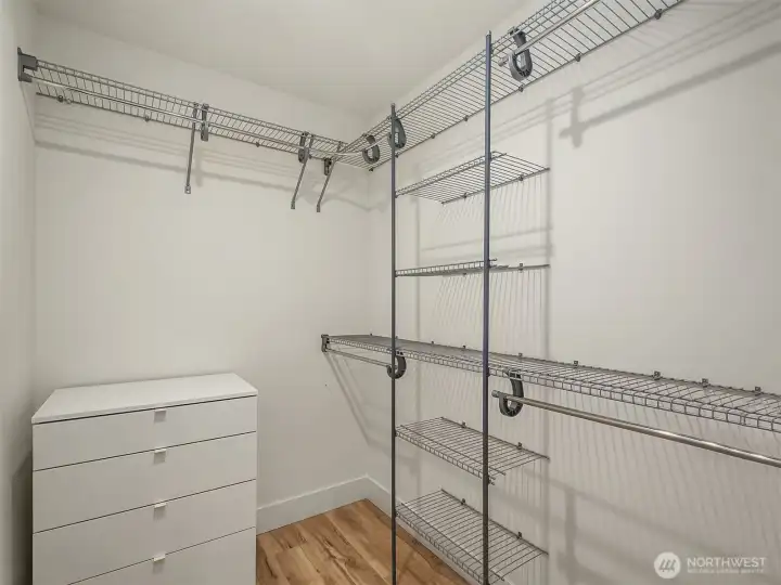 primary bedroom closet