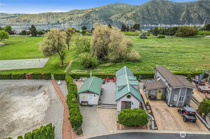 What a terrific location - surrounded by nature.