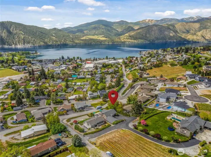 Walking distance to the charming town of Manson