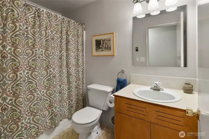 Full bath on main floor