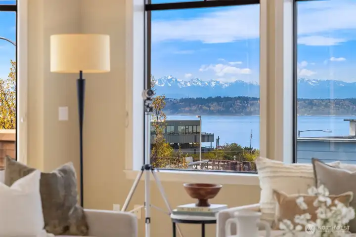 Incredible sound and mountain views.