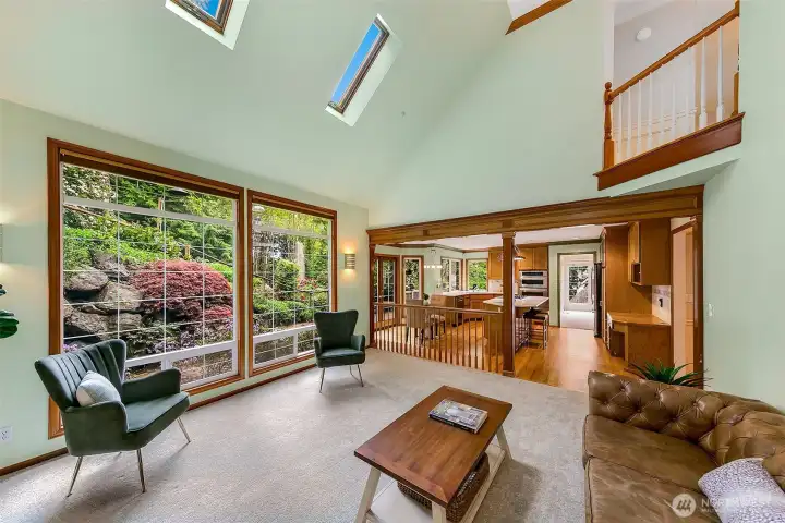 Balcony #2 overlooks family room