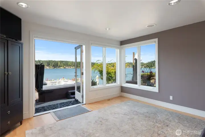 Main Level Bonus/Exercise Room Patio & Spa