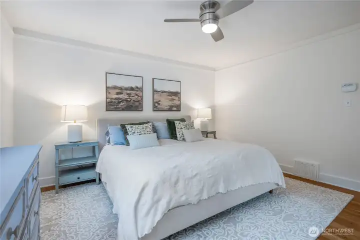 main-floor ensuite Primary bedroom