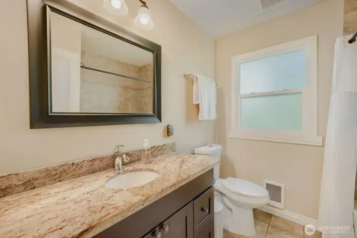 Main floor full bathroom Main floor full bathroom