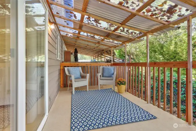 Covered deck