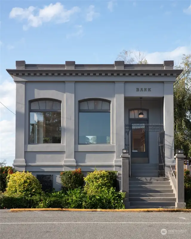 Front of building