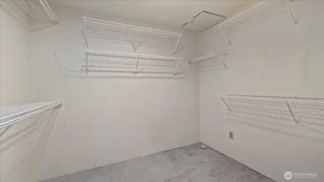 Primary Walk-in Closet