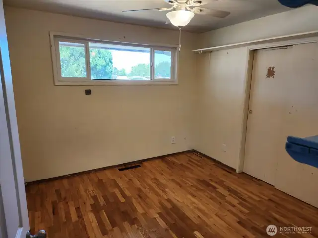 Bedroom 1 - Beautiful Oak Floors