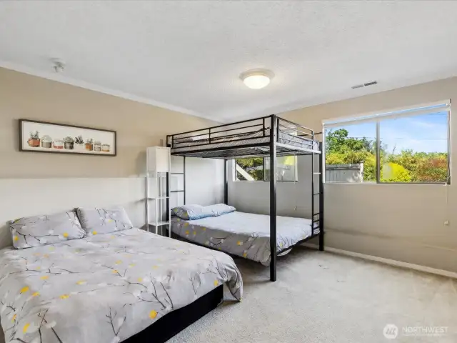 Downstairs bedroom #5.