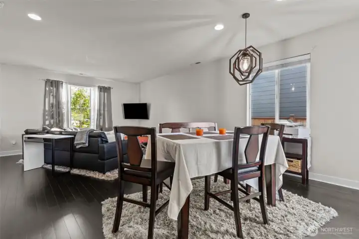 DINING ROOM AND LIVING ROOM