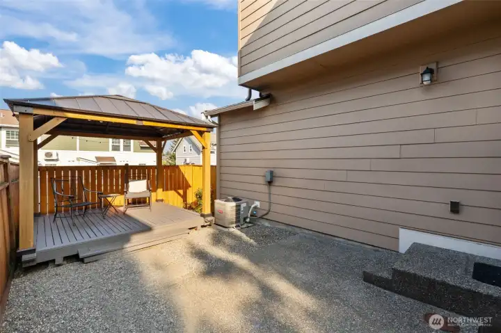 PATIO AND DECK WITH COVER