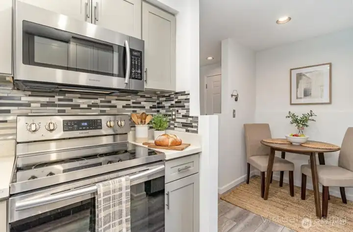 Beautiful kitchen appliances