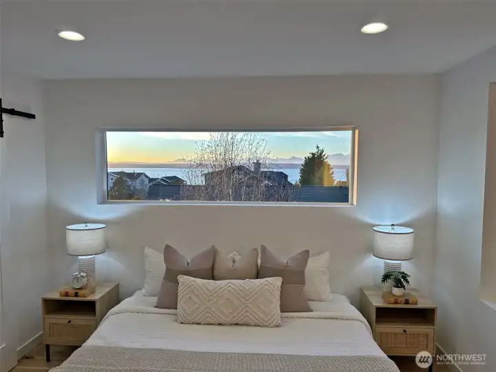 View from primary bedroom