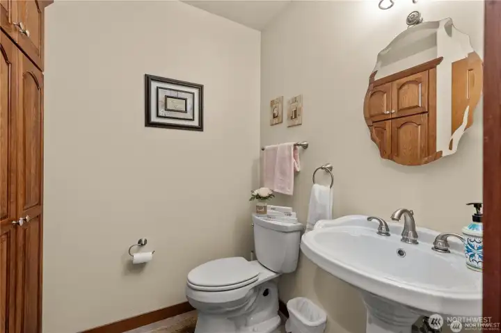 guest bath on main level