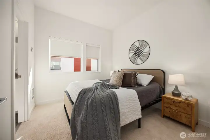 This second bedroom is also en suite.