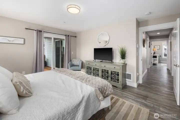 Primary Bedroom with deck access