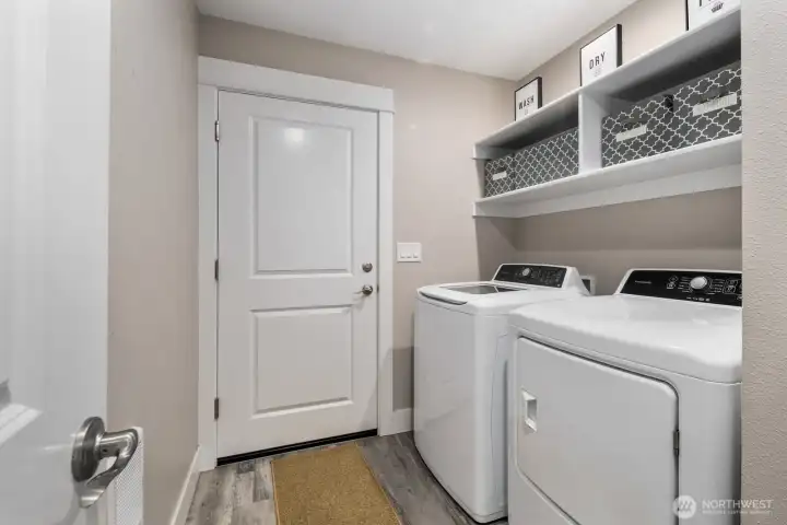 Spacious Laundry Room
