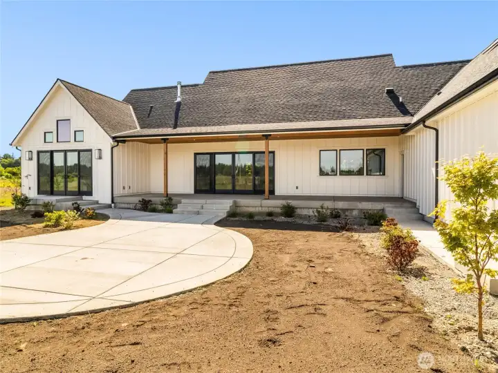REAR VIEW - Great Covered Patio! REAR VIEW - Great Covered Patio!