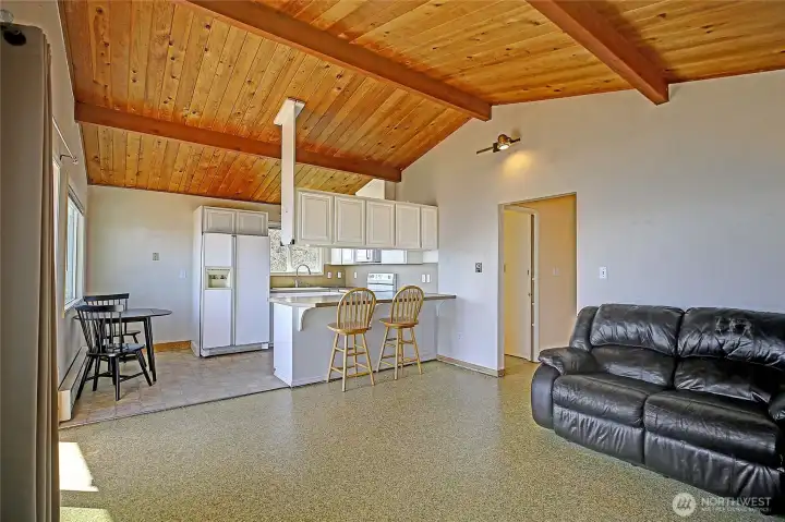 Open concept floor plan.