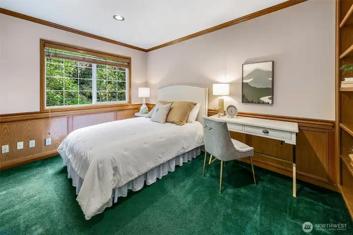 Main level bedroom could also be used as a den/office/flex room. Home is taxed as a 4 bedroom.
