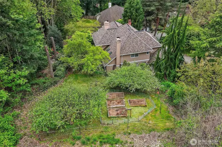 .73 acre lot