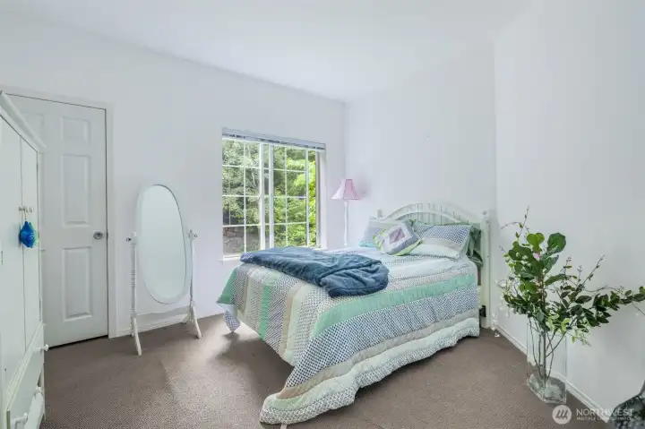 Second bedroom is roomy Second bedroom is roomy