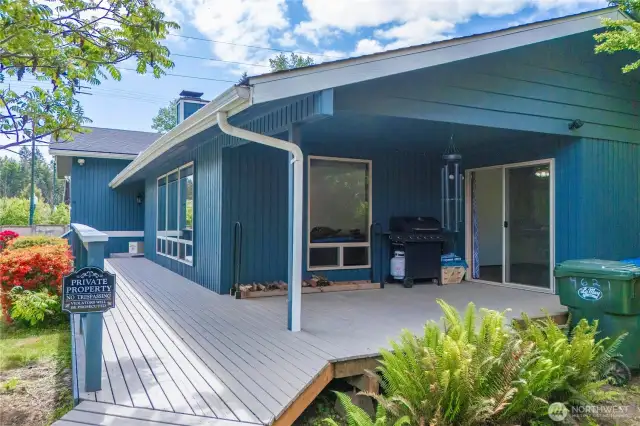 large deck