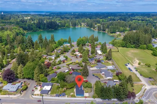 home location near lake