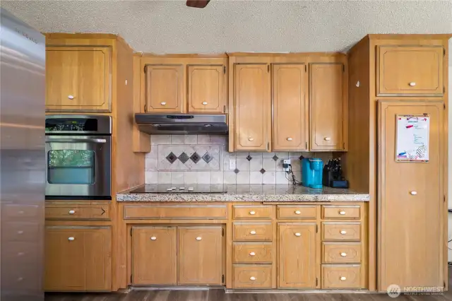 spacious kitchen