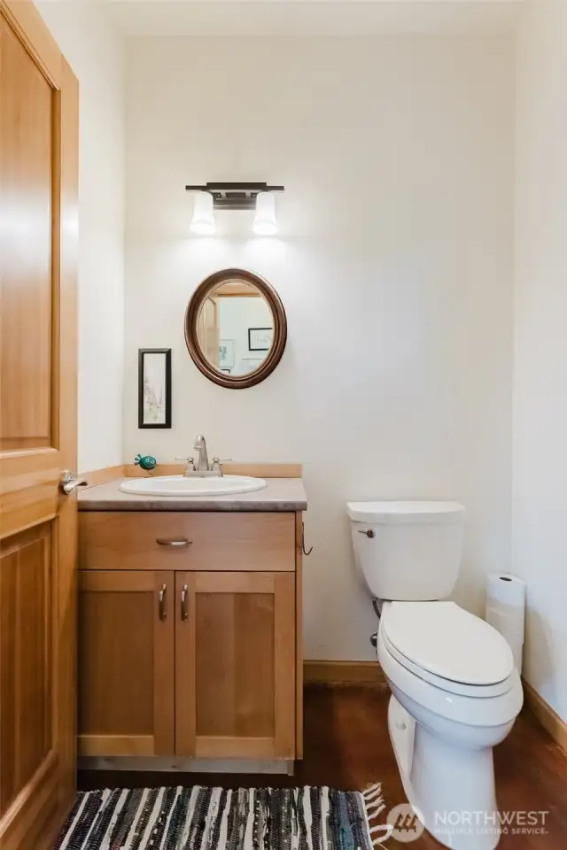 Main floor bathroom
