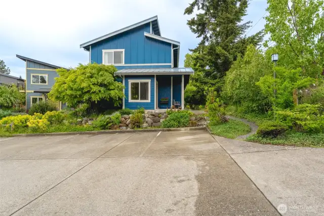 Front of house from parking