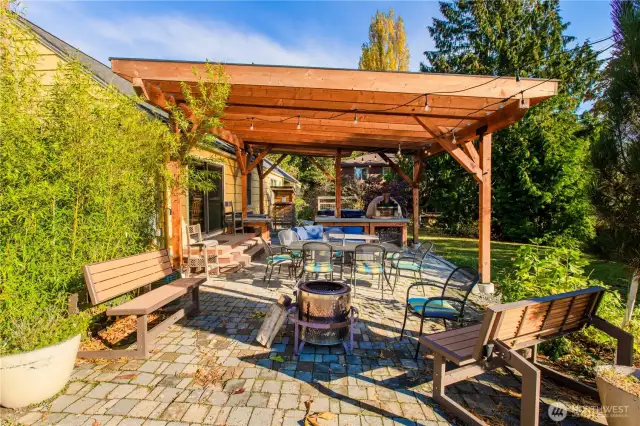 Common house patio