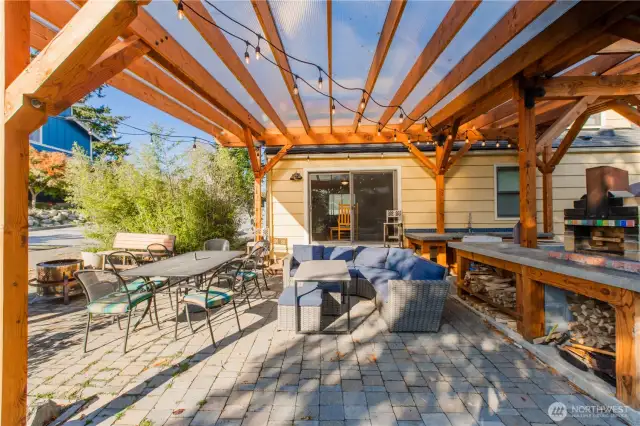 Common house patio