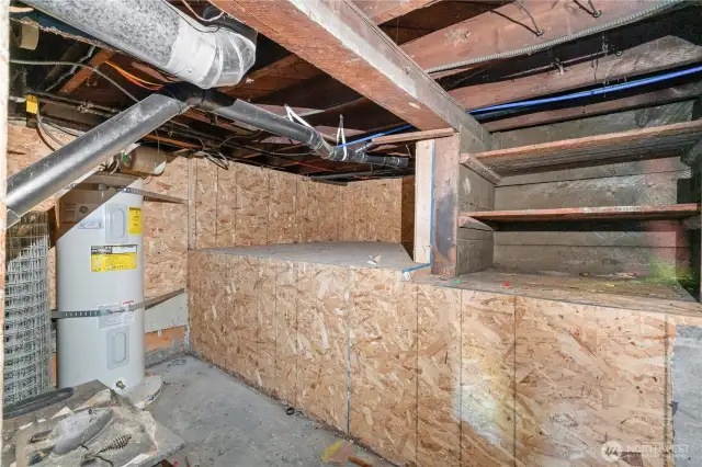 Basement / water heater
