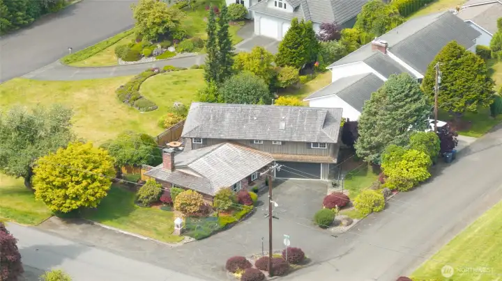 Aerial of 605 Lee Ave Aberdeen