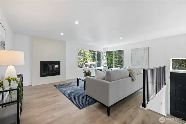 Perfect living room - main level.