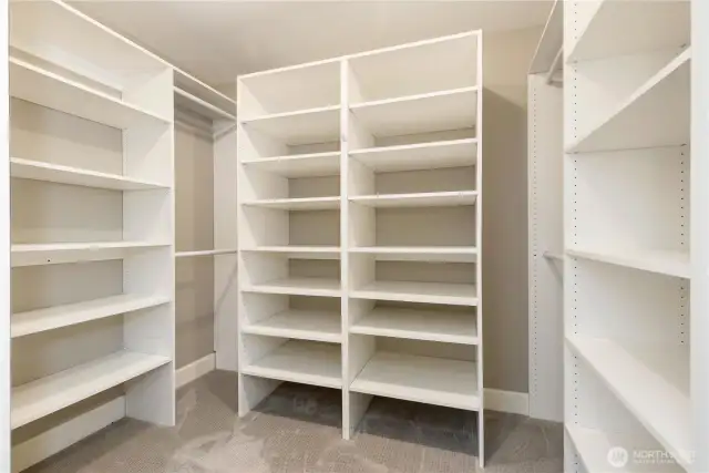 Primary Walk-In Closet