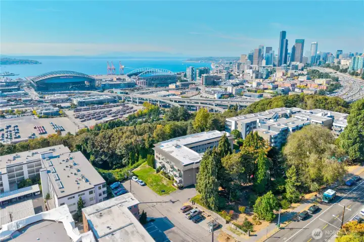 Closely located to the heart of Seattle