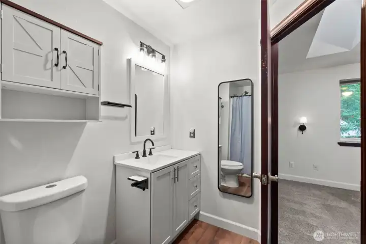 Bathroom completely remodeled!