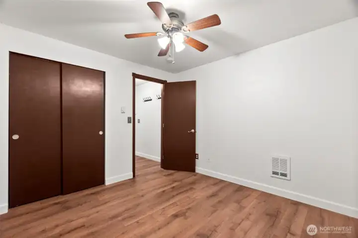 Bedroom #3 on the lower level.