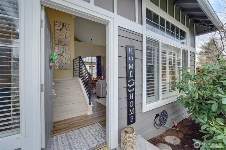 Welcome Home!  You're going to love living here!  Updates include a new roof & gutters plus exterior paint (2023), new fencing (2024), & a new furnace w/AC (2022), patio and landscaping. Additional improvements include fully remodeled bathrooms, a kitchen remodel, updated LVP flooring, stainless appliances & a modern fireplace