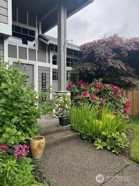 Spring blooms are coming soon.  Here's last year's picture.