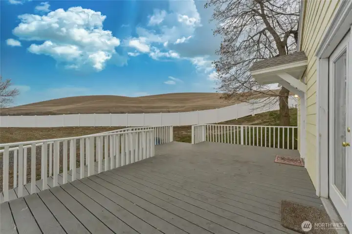 Side Deck off of Kitchen