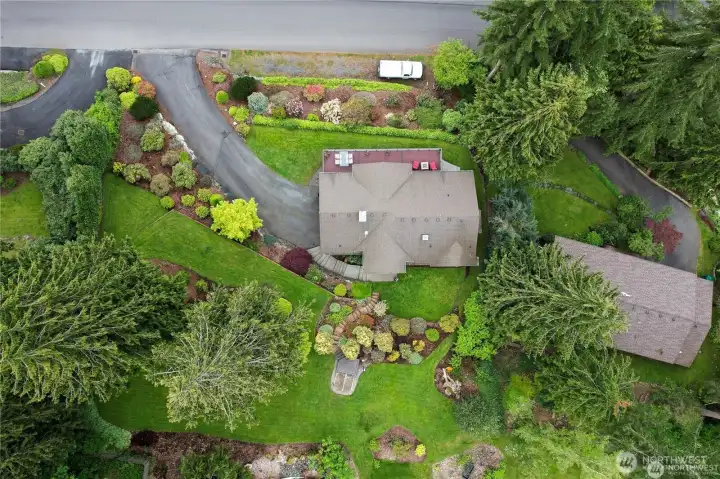 RV parking out front