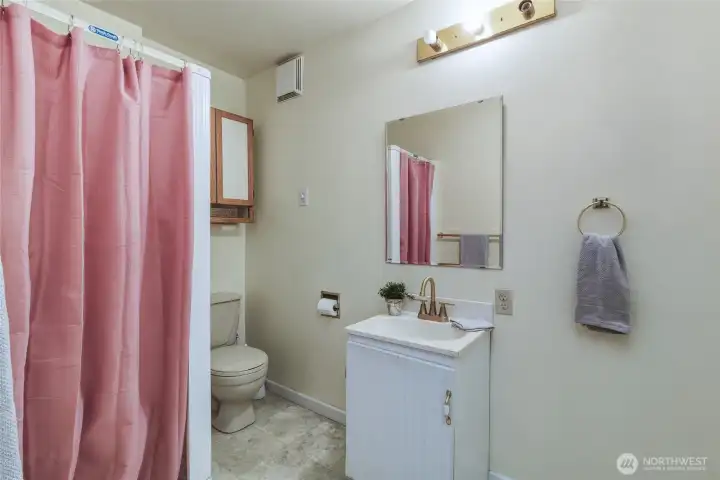 3/4 bathroom - basement