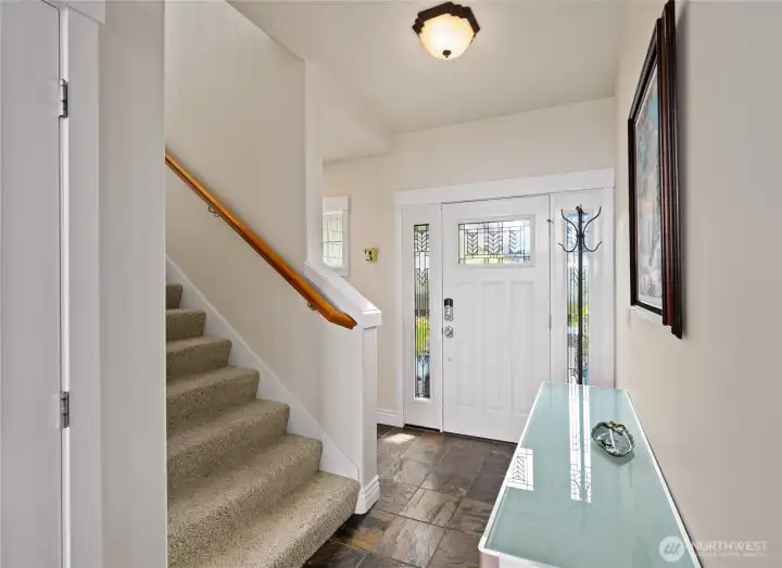 Front entry Front entry