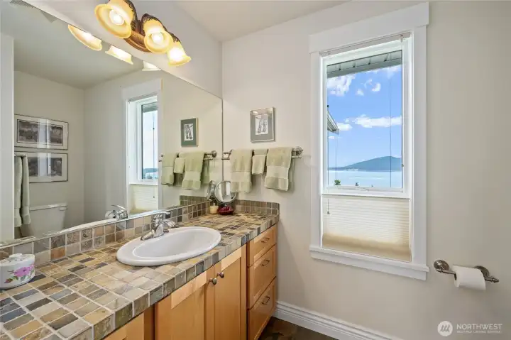 2nd bathroom with shower on second floor. 2nd bathroom with shower on second floor.