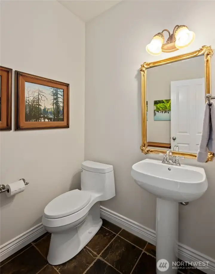 Guest bath on main floor. Guest bath on main floor.