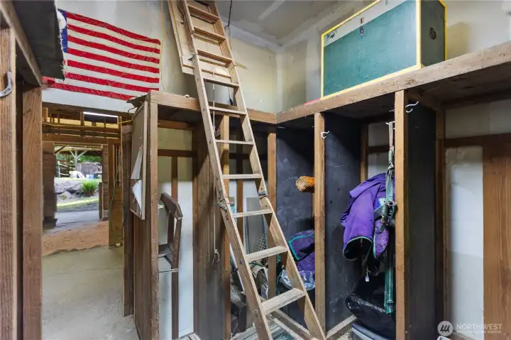 Tack room